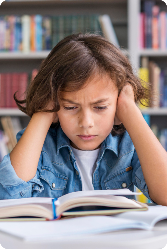 Pessoa estudando inglês